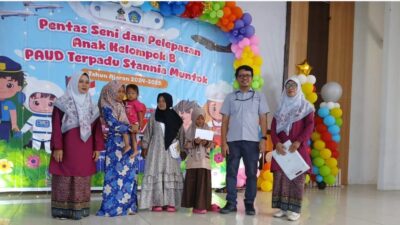 Dukung Pendidikan Anak Usia Dini, PT Timah Fasilitasi Pentas Seni TK Stannia Muntok