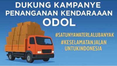 Diskominfo Bangka Selatan Dukung Kampanye Nasional Penanganan Kendaraan ODOL