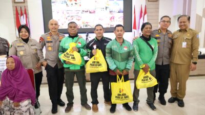 Polda Babel Gelar Bakti Kesehatan Gratis, Layani Pemeriksaan Kesehatan Hingga Bantuan Sosial Ke Ratusan Ojol Dan Masyarakat