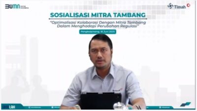 Perkuat Tata Kelola Sistem Kemitraan, PT Timah Gelar Sosialiasi Mitra Tambang