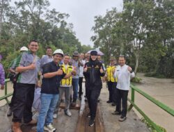Wabup Basel Apresiasi 2 Perusahaan Sawit Bantu Perbaikan Infrastruktur Jembatan Antar-Desa