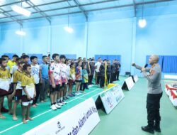 Buka Kejuaraan Badminton Bhayangkara Cup 2025, Kapolda Babel Optimis Bisa Cetak Pebulutangkis Hebat Dari Babel