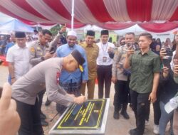 Polda Babel Kembali Resmikan Pembangunan Sumur Bor Jelang Hari Bhayangkara Ke 79, Irjen Pol Hendro : Wujud Polri Untuk Masyarakat