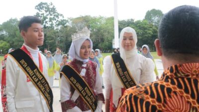 Peringati Harganas ke-32, Pemkab Bangka Tengah Gelar Kirab Kendaraan