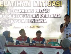 Pertamina Gelar Pelatihan Mitigasi Kebakaran Hutan di Kebun Raya Tuatunu Pangkalpinang