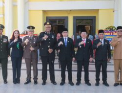 Polres Bangka Tengah Gelar Upacara dan Syukuran Hari Bhayangkara ke-79
