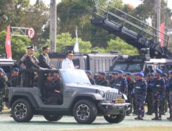 Polda Babel Gelar Upacara Peringatan Hari Bhayangkara Ke 79, Irjen Pol Hendro : Bukan Yang Terbaik, Tapi Berusaha Berikan Yang Terbaik