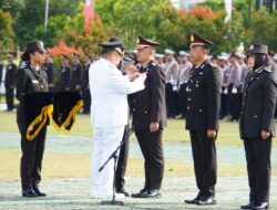 Tiga Personel Terbaik Polda Babel Terima Penghargaan Bintang Bhayangkara