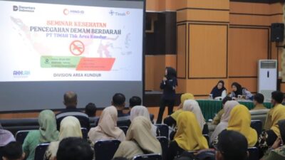 Kolaborasi Cegah Demam Berdarah di Kabupaten Karimun, PT Timah dan Puskesmas Kundur Barat Gelar Seminar Kesehatan Untuk Warga