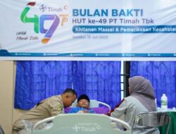 PT Timah Kembali Gelar Khitanan Massal, Warga Kundur Antusias Ikuti Program Bulan Bakti