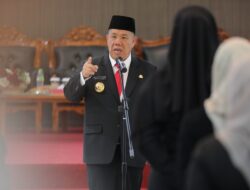 Lantik 122 Pejabat Eselon, Gubernur Hidayat Arsani Minta Lakukan Kerja dengan Tanggung Jawab