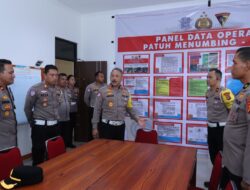 Pastikan OPM 2025 Berjalan Lancar, Dir Lantas Polda Babel Pantau Pelaksanaan Operasi Di Polres Belitung
