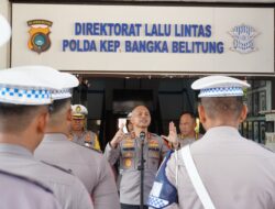 Kapolda Babel Beri Pesan Penting Ke Jajaran Lantas, Jaga Penampilan Hingga Utamakan Keselamatan