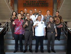 Rawat Sinergitas, Gubernur Babel Pimpin Bupati dan Wali Kota Kunjungi Institusi Penegak Hukum