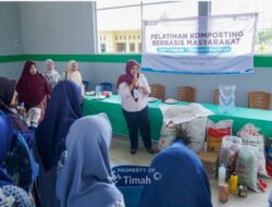 Ubah Sampah Jadi Manfaat, PT Timah Gelar Pelatihan Komposting di Sungailiat
