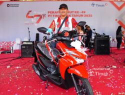 HUT ke-49 PT Timah: Kulop dan Heni Terima Kado Istimewa dari PT Timah dalam Pekan Sehat di Pulau Belitung