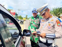10 Hari Operasi Patuh Menumbing 2025, Sat Lantas Polres Basel Berhasil Tindak 250 Pengendara