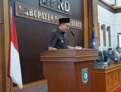 Bupati Markus Sampaikan Raperda RPJMD Bangka Barat Tahun 2025-2029