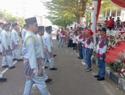 242 Peserta Ikuti Pawai HUT ke-80 RI di Bangka Tengah