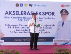 Gubernur Hidayat Arsani Lepas Ekspor Produk Senilai Rp11,3 Miliar ke Empat Negara