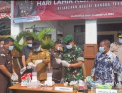 ‎Kejari Bangka Tengah Musnahkan Barang Bukti dari 31 Perkara Inkrah