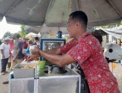 Berkah Pawai Karnaval HUT ke-80 RI di Bangka Tengah, Pedagang Panen Cuan 