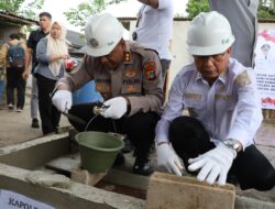 Bupati Algafry Resmikan Peletakan Batu Pertama Rumah Layak Huni Purnawirawan Polri