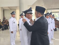 Bupati Basel Lantik Kades PAW Desa Payung dan Kukuhkan Perpanjangan Masa Jabatan 9 Kades