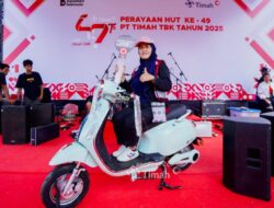 Raih Hadiah Motor Impian, Harapan dan Doa Deni dan Kurninarti Terkabul di Pekan Sehat HUT Ke-49 PT Timah di Bangka Barat