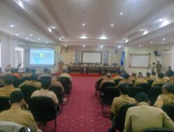 Rakor Camat dan Lurah Se – Kota Pangkalpinang, Pj Walikota ; Jangan Jadi Pejabat Seremonial