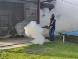 Cegah Wabah DBD, PT Timah Area Kundur Lakukan Fogging di Permukiman dan Sarana Umum