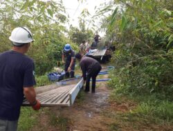 PT Timah Tbk Bersama Tim Gabungan Tertibkan Tambang Ilegal di Belitung