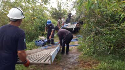 PT Timah Tbk Bersama Tim Gabungan Tertibkan Tambang Ilegal di Belitung