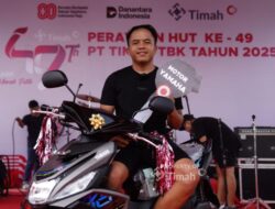 Cerita Para Pemenang Hadiah Utama di Pekan Sehat HUT ke-49 PT Timah di Bangka Selatan: Menangis Haru Rezeki Untuk Menikah Hingga Baru Punya Motor Sendiri