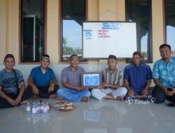 PT Timah Konsisten Dukung Rumah Ibadah, Bantu Tingkat Sarana Ibadah di Masjid Al Qomar Sinar Bulan