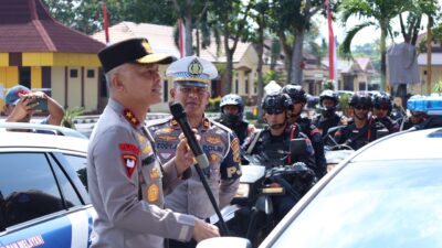 Jamin Keamanan, Polda Babel Gelar Patroli Skala Besar Jelang Pilkada Ulang