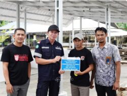 PT Timah Dukung Pembangunan Pujasera di Desa Bencah, Gairahkan Ekonomi Lokal