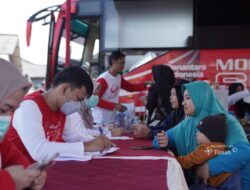 Bulan Bakti HUT ke-49 PT Timah, Ratusan Warga Opas Indah Nikmati Pelayanan Kesehatan Gratis di Mobil Sehat