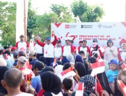 Meriah Banget, Pekan Sehat HUT ke-49 PT di Pangkalpinang Belasan Ribu Warga Ikuti Jalan Santai.