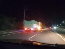 Aneh, Konvoi 2 Truk Bermuatan Sagu dari Pelabuhan Sadai Diduga Dapat Pengawalan