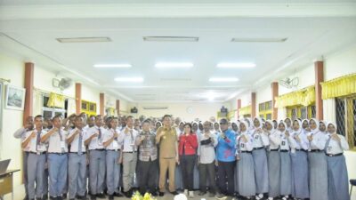 Markus Berikan Motivasi kepada Anggota Paskibraka Bangka Barat