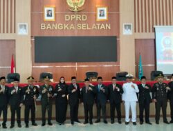Riza-Debby Hadiri Paripurna Istimewa DPRD Basel, Dengarkan Pidato Kenegaraan Presiden RI
