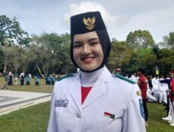 Kesya Falegia Siswi SMKN 1 Pangkalanbaru Terpilih Jadi Pembawa Baki Upacara HUT ke-80 RI di Bangka Tengah