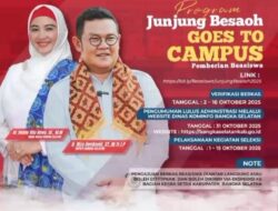 Pemkab Basel Buka Pendaftaran Beasiswa Junjung Besaoh 2025, Ini Syaratnya 