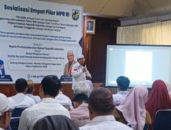 Anggota DPD RI Ustaz Zuhri Sosialisasi Empat Pilar MPR RI di Mentok