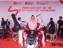 Datang dengan Harapan dan Doa, Indriati Berhasil Bawa Pulang Motor dalam Pekan Sehat HUT ke-49 PT Timah Tbk