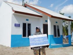 Dukung Program Pemerintah 3 Juta Rumah Nasional, PT Timah Hadirkan Rumah Layak Huni Bagi Masyarakat di Lingkar Tambang