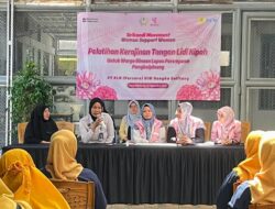 Srikandi PLN Babel dan Lapas Perempuan Pangkalpinang Gelar Pelatihan Lidi Nipah untuk Warga Binaan