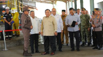 Tinjau Barang Rampasan Negara di PT Tinindo Internusa, Presiden Prabowo: Kita Sudah Selamatkan Rp300 Triliun Kekayaan Negara