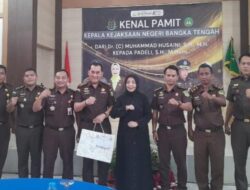2 Tahun 8 Bulan Jabat Kajari Bangka Tengah, Muhammad Husaini Pamit